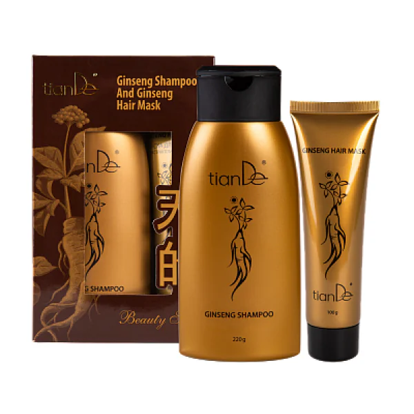 Set mit Ginseng-Extrakt Shampoo + Maske 220g+100g