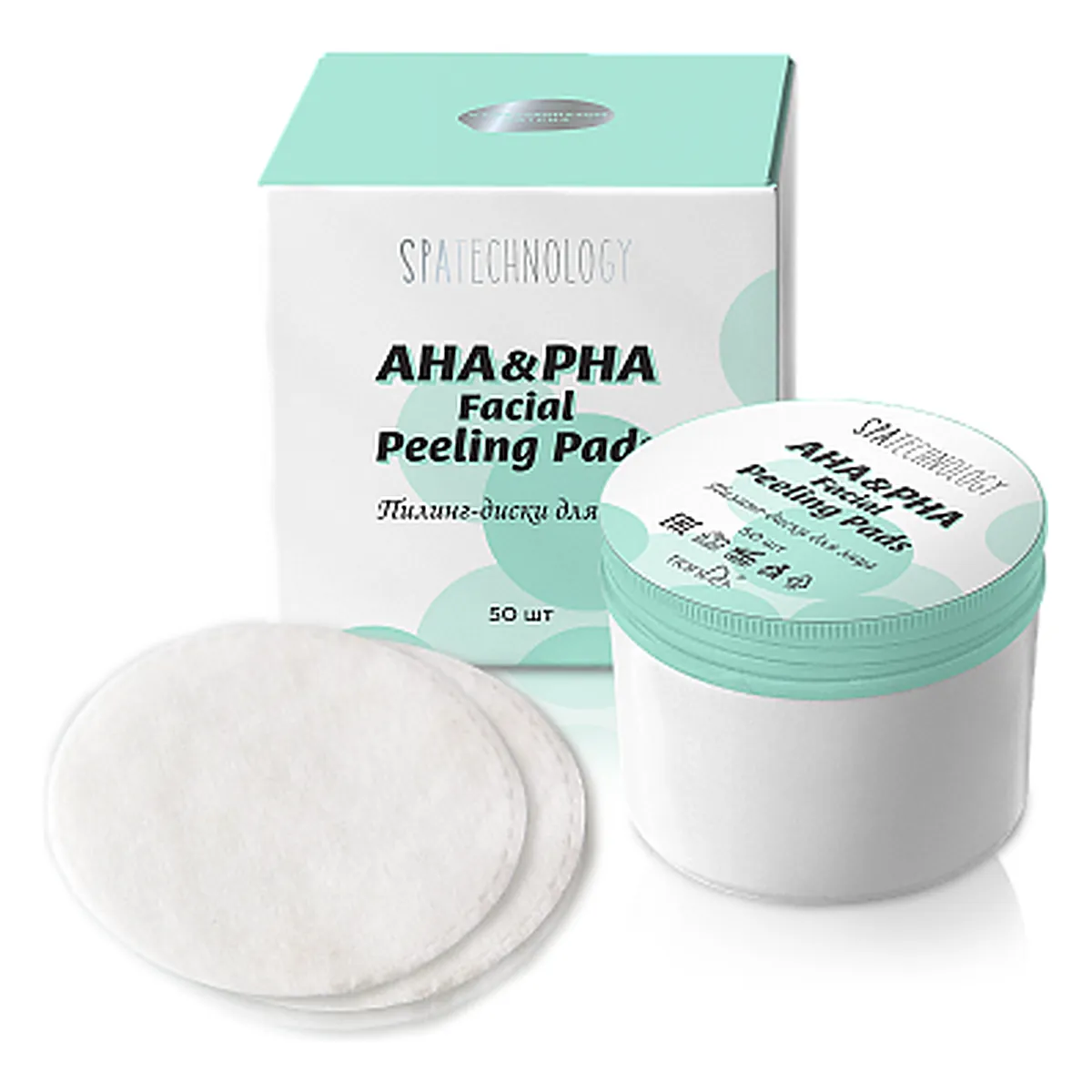 AHA & PHA Facial Peeling Pads