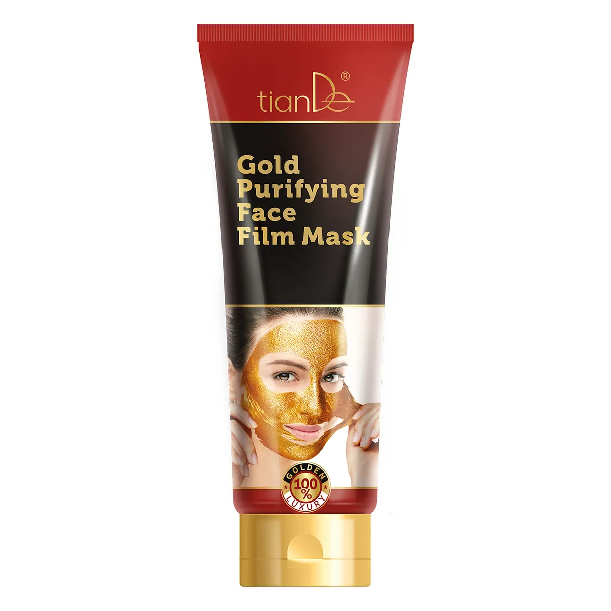 Goldene Peel-off Hautreinigungmaske