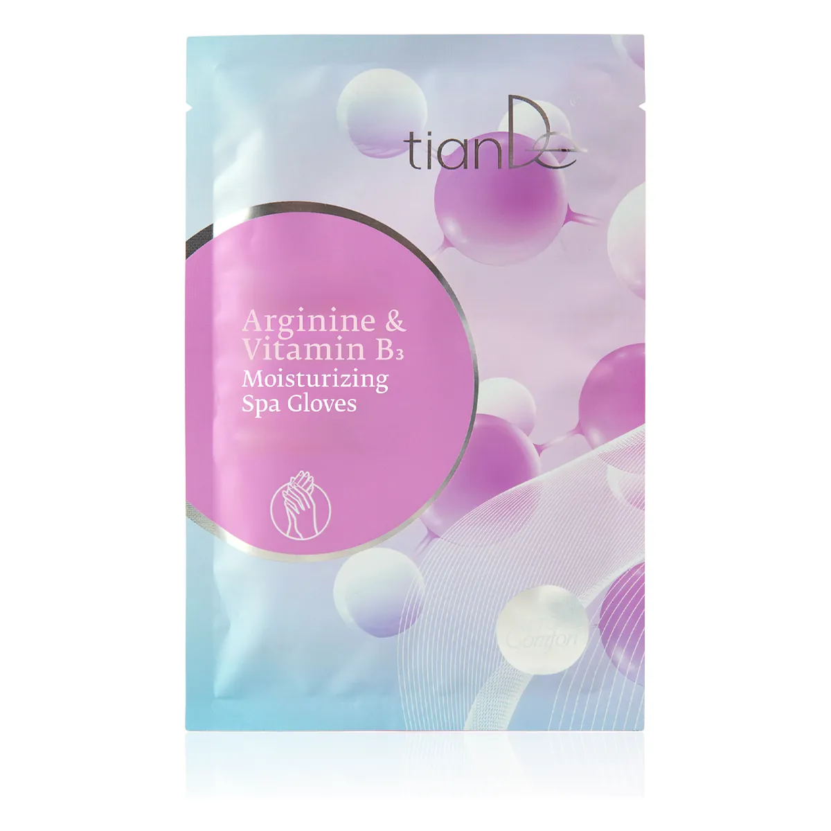 Feuchtigkeitsspendende Spa-Handschuhe mit Arginin und Vitamin B3