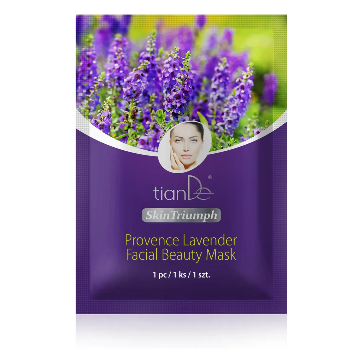 Beauty-Hautmaske „Lavendel der Provence“