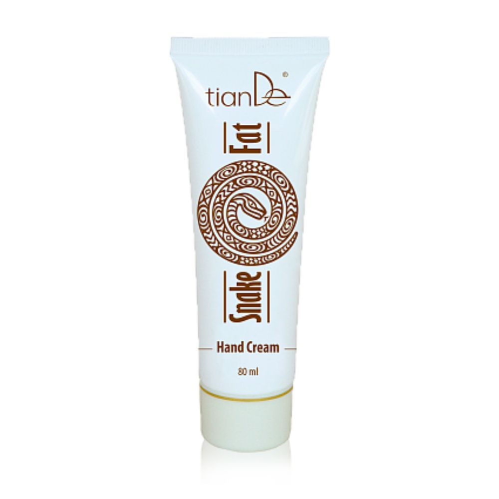 Handcreme mit Schlangenfett