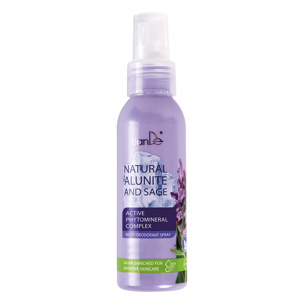Körperdeodorant-Spray „Natural-Alunit and Salbei“