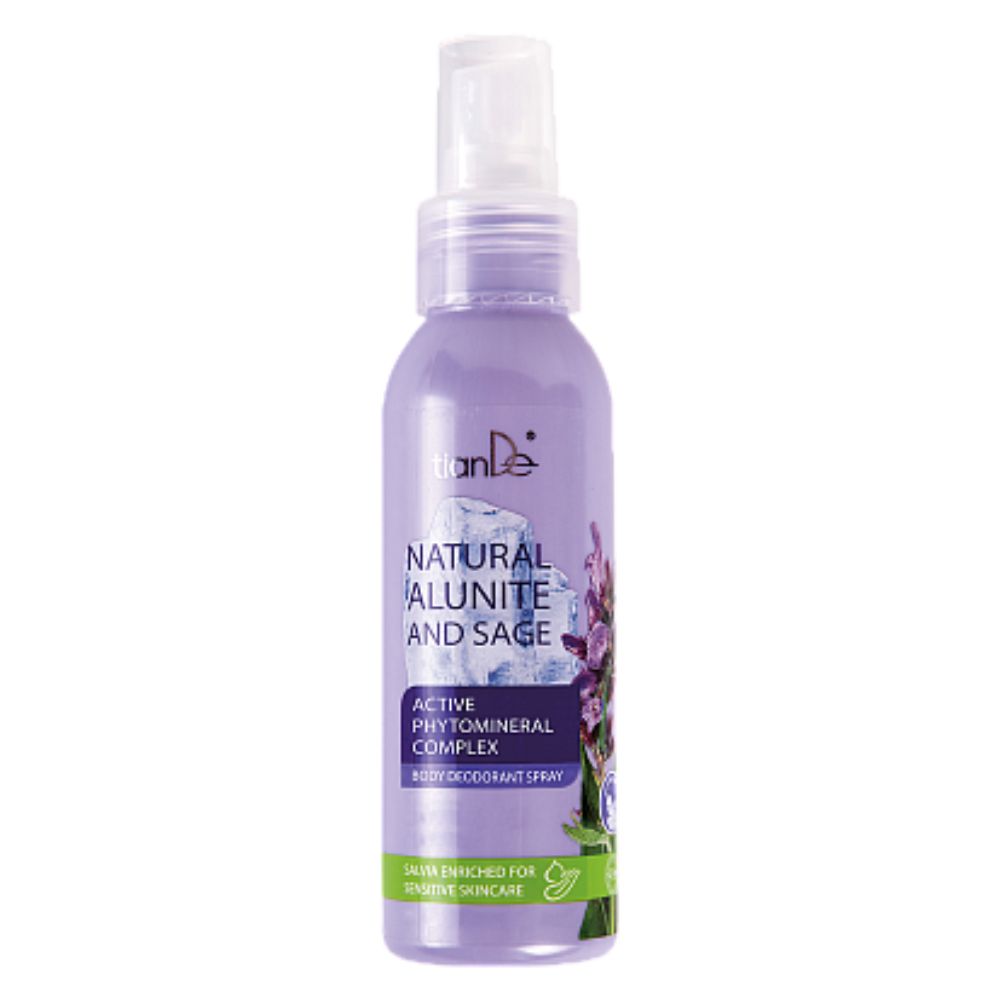 Körperdeodorant-Spray „Natural-Alunit and Salbei“