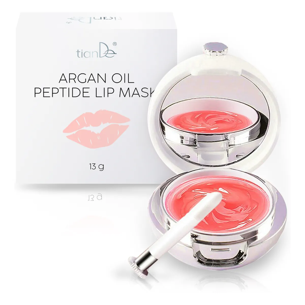 Peptide Maske für Lippen mit Arganöl