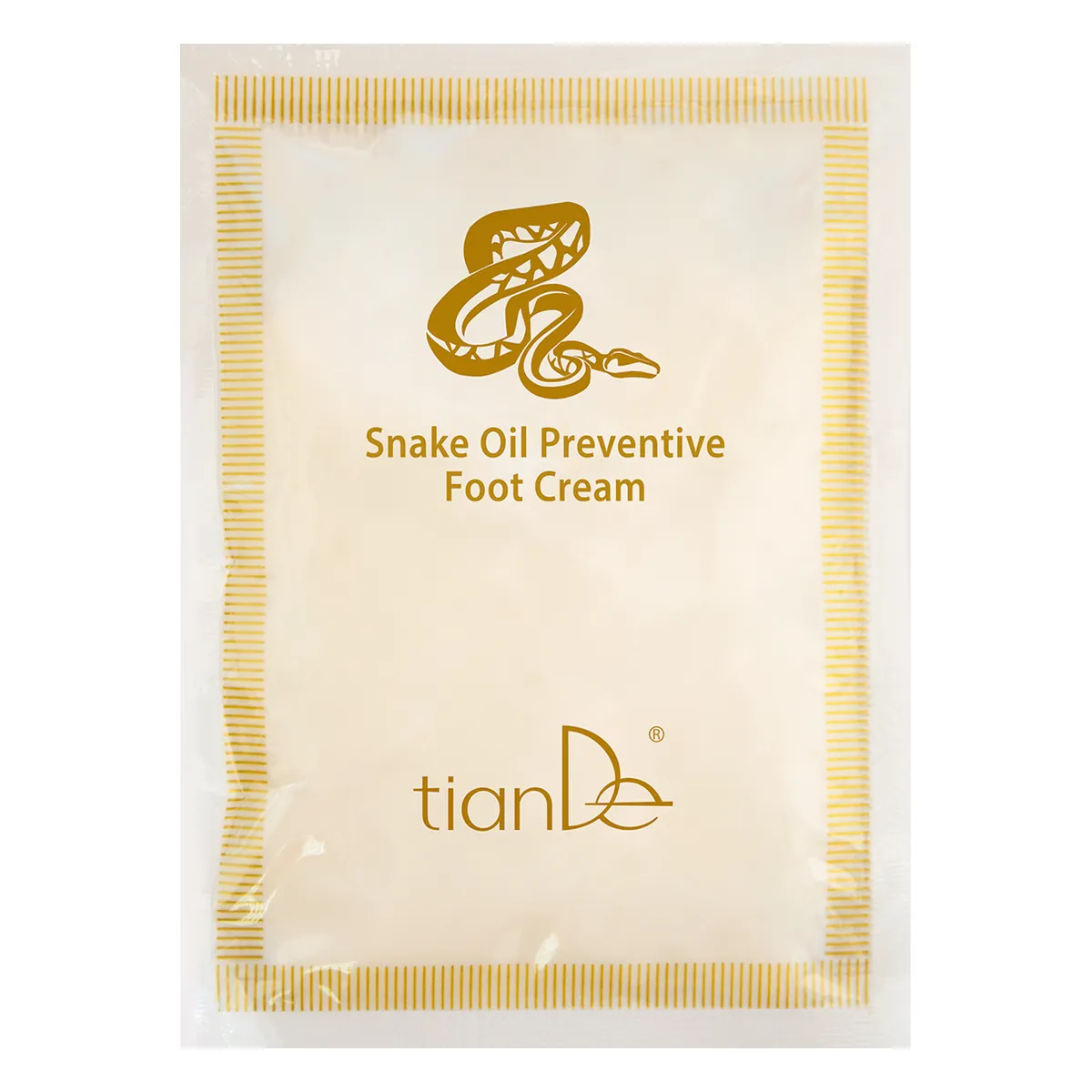 Pflegende Fußcreme mit Schlangenöl