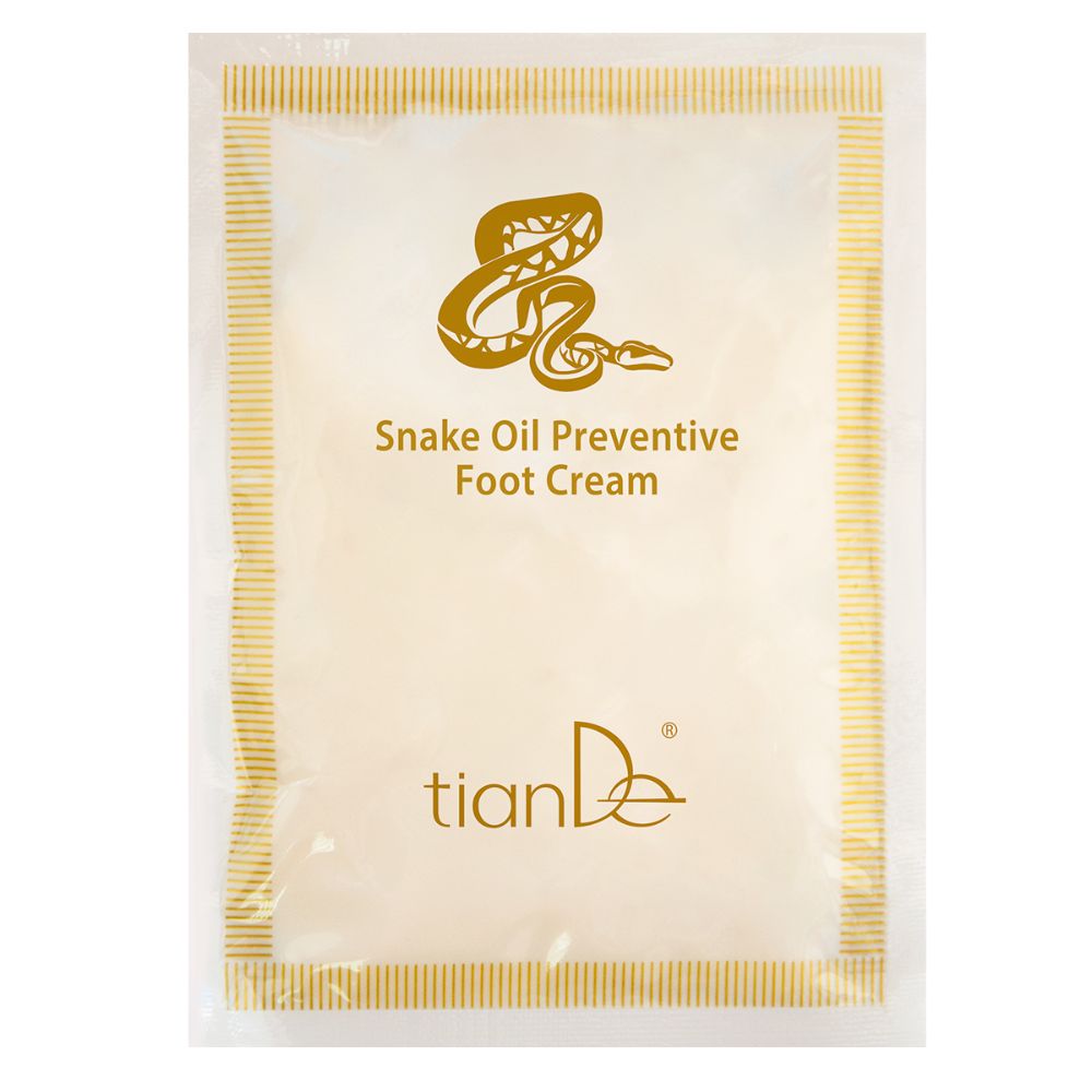 Pflegende Fußcreme mit Schlangenöl