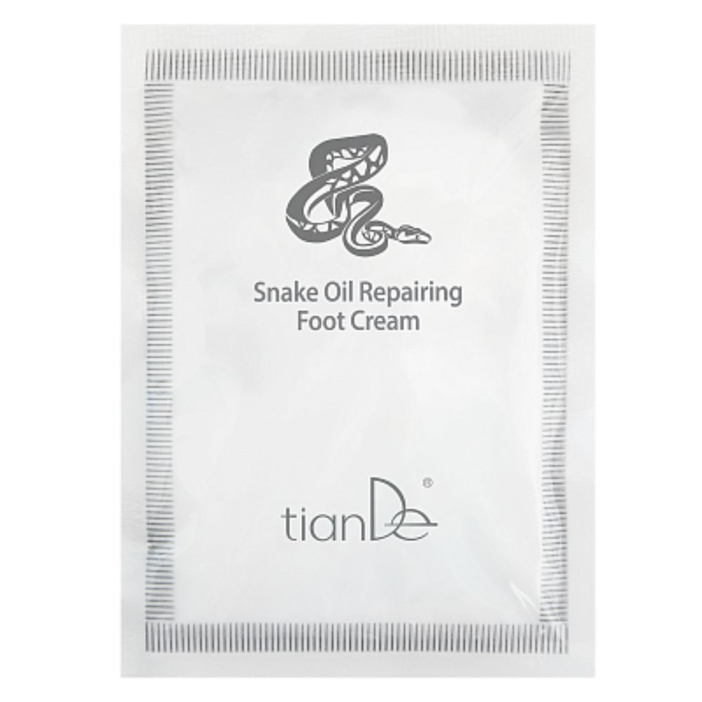 Regenerierende Fußcreme mit Schlangenöl